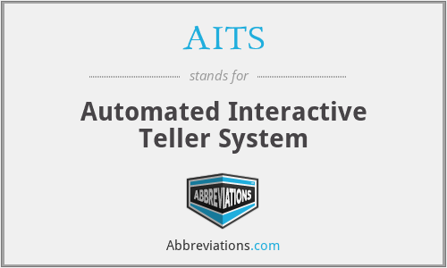 What does automated teller stand for?